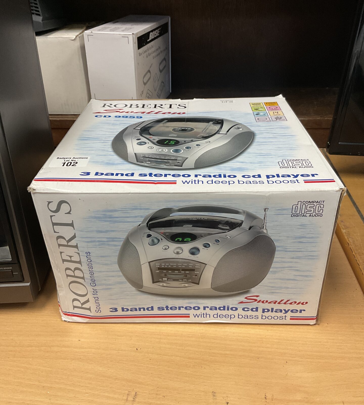 Roberts swallow cd 9959 radio new in box
