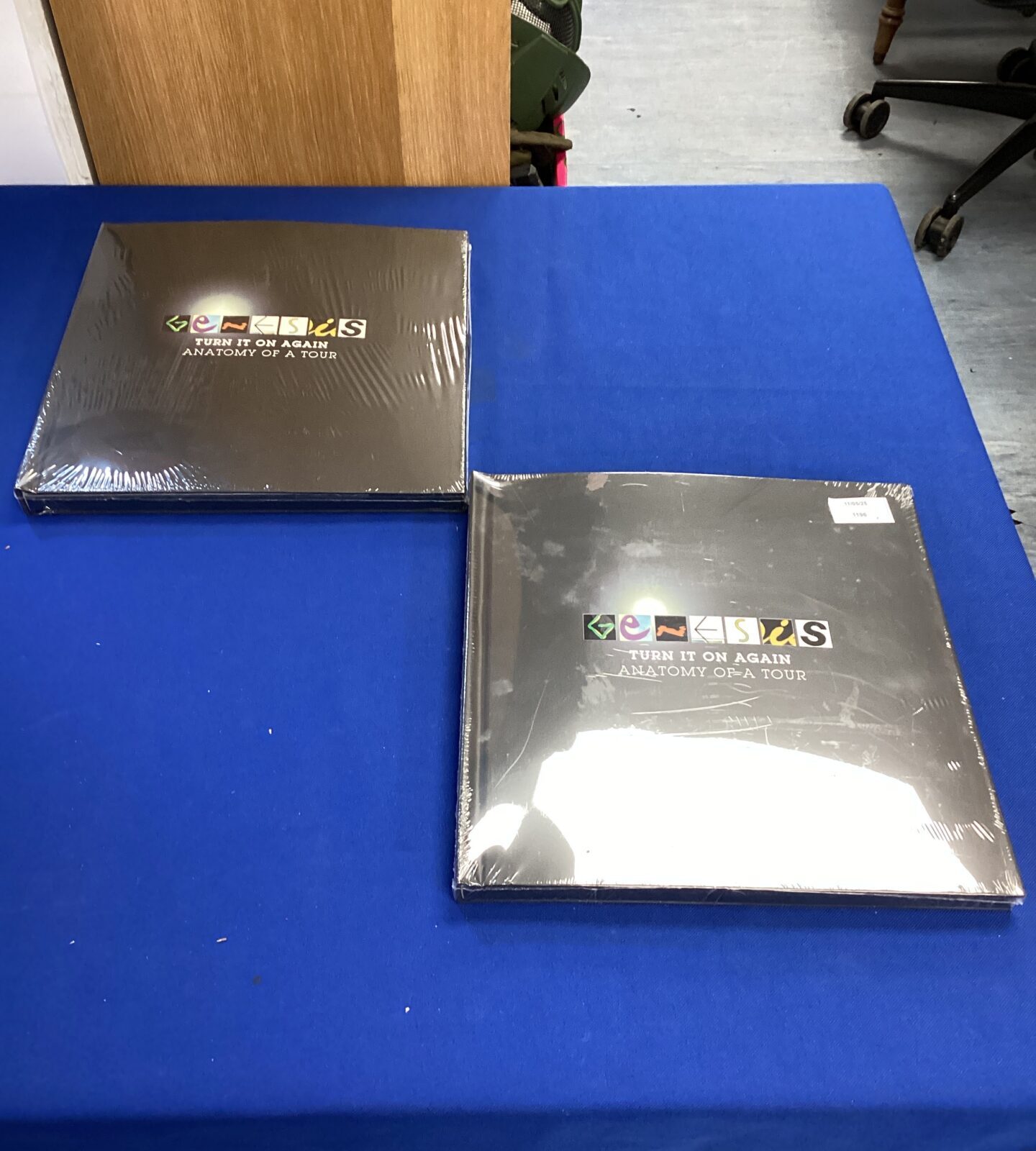 Two new genesis turn it on again anatomy of a tour books