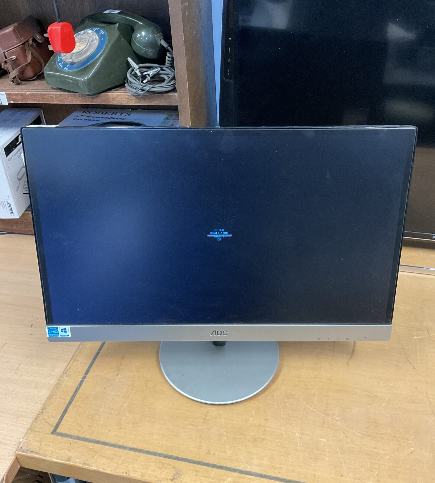 Aoc 20” led backlight hdmi pc monitor working