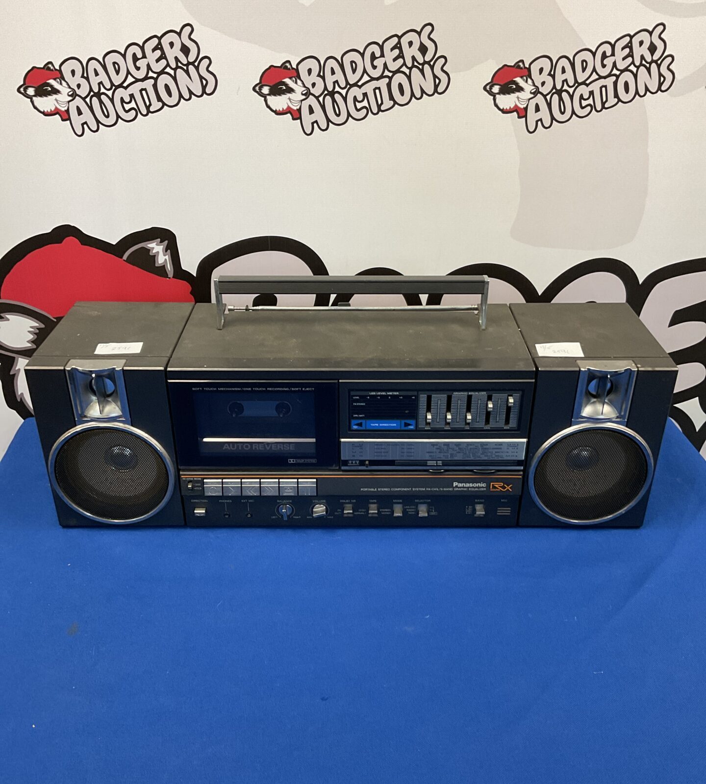 Panasonic rx-c41l cassette boombox