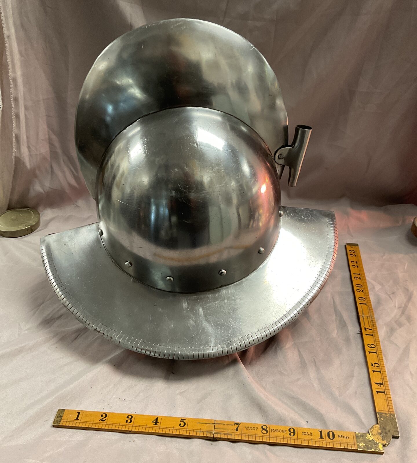 Spanish Morin Boat medieval steel helmet