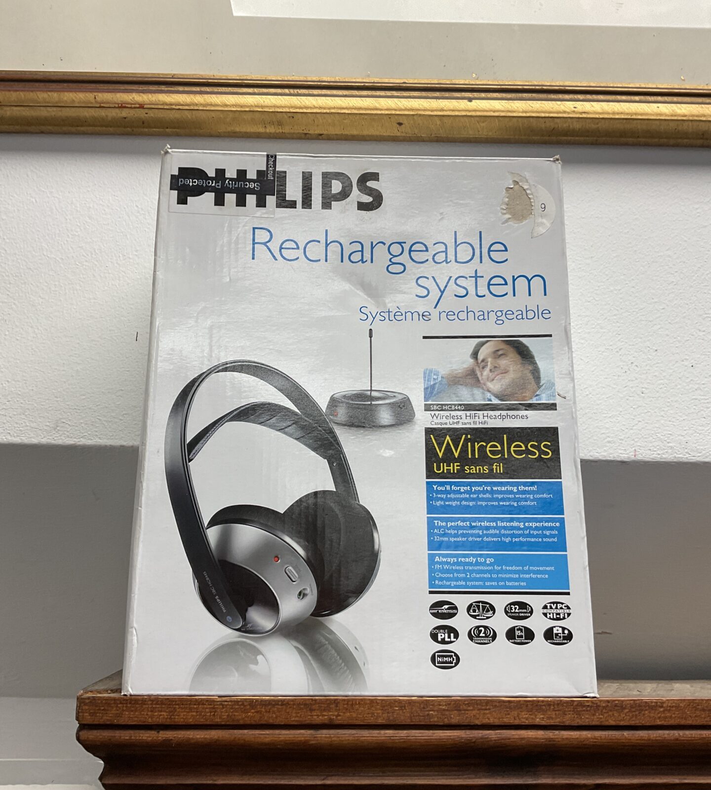 Philips wireless HiFi headphones