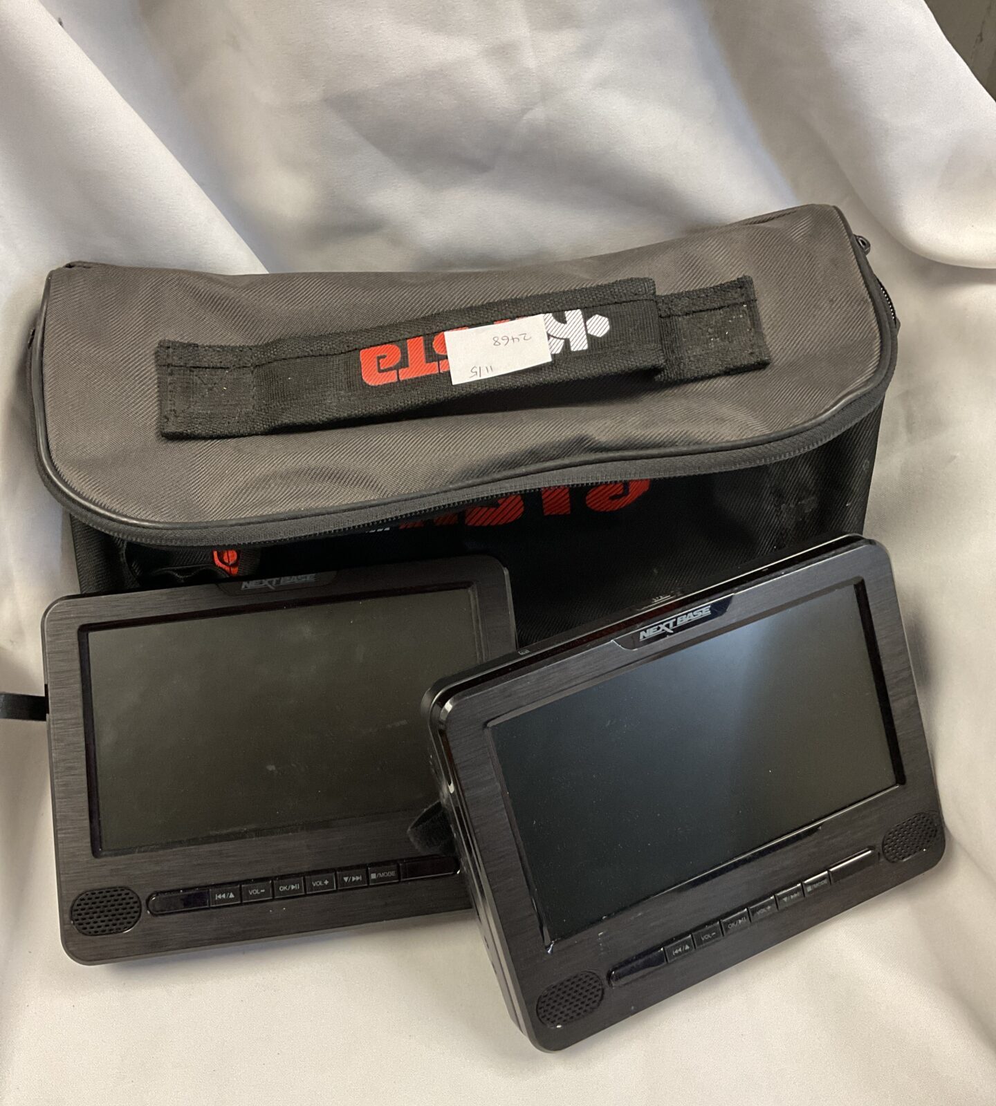 Next base in car dvd player screens
