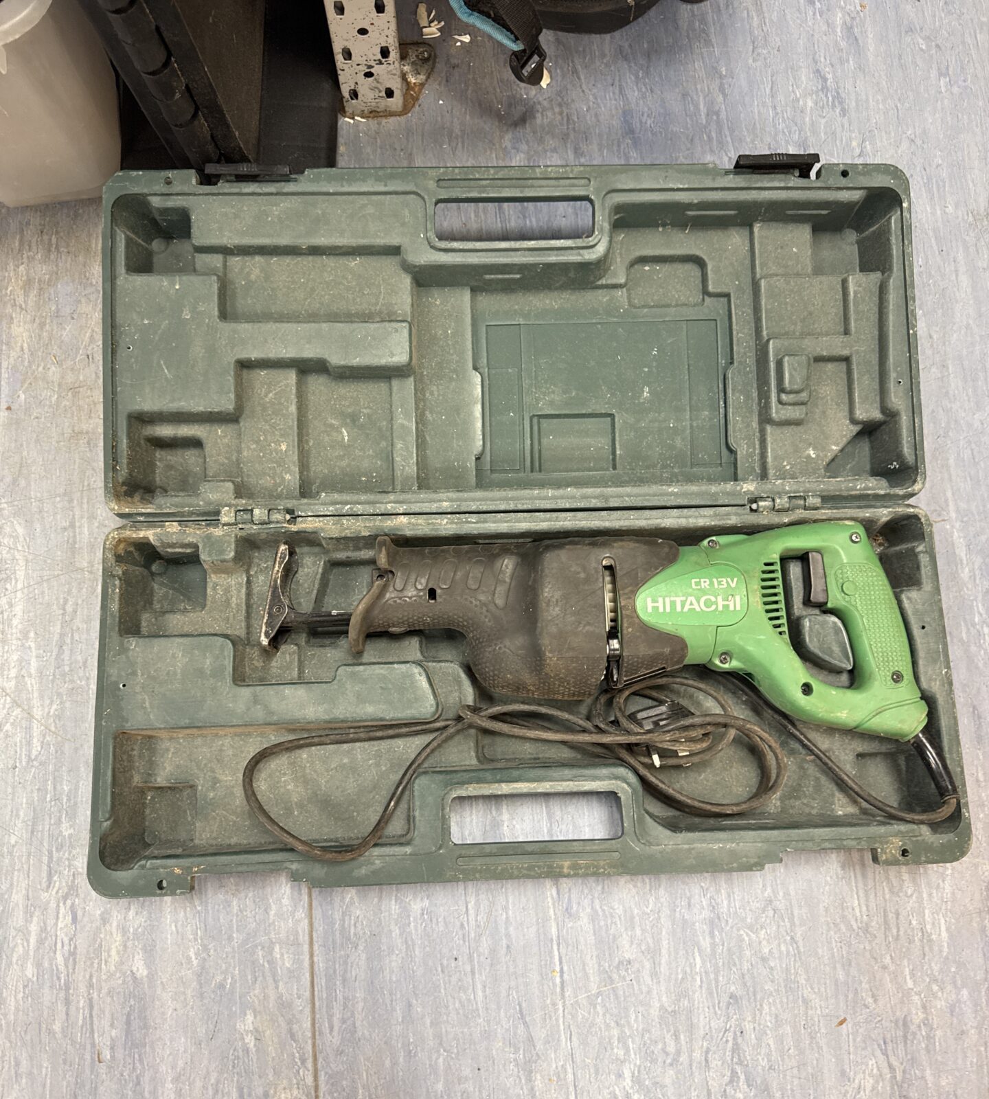 Hitachi cr13v large reciprocating saw - working, needs blade