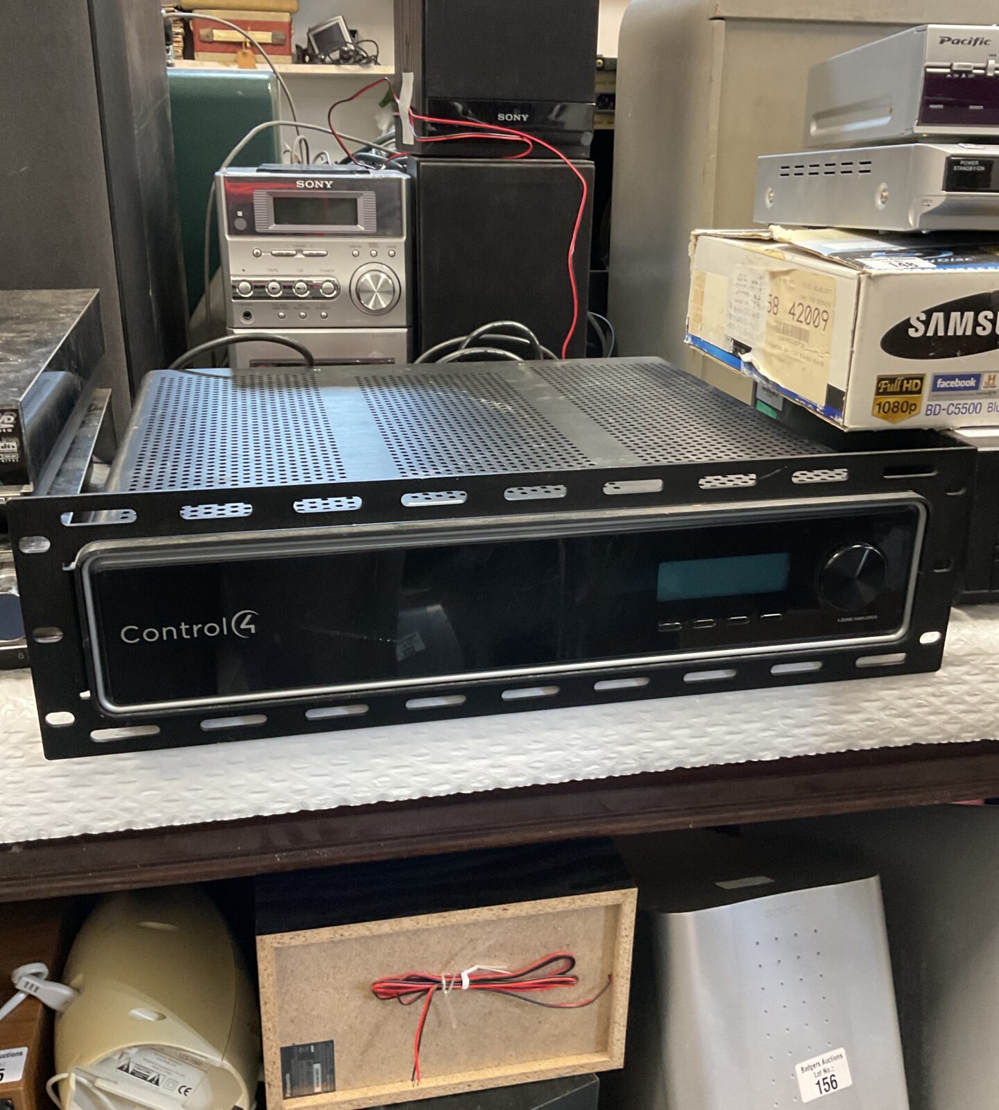 Control 4 zone amplifier