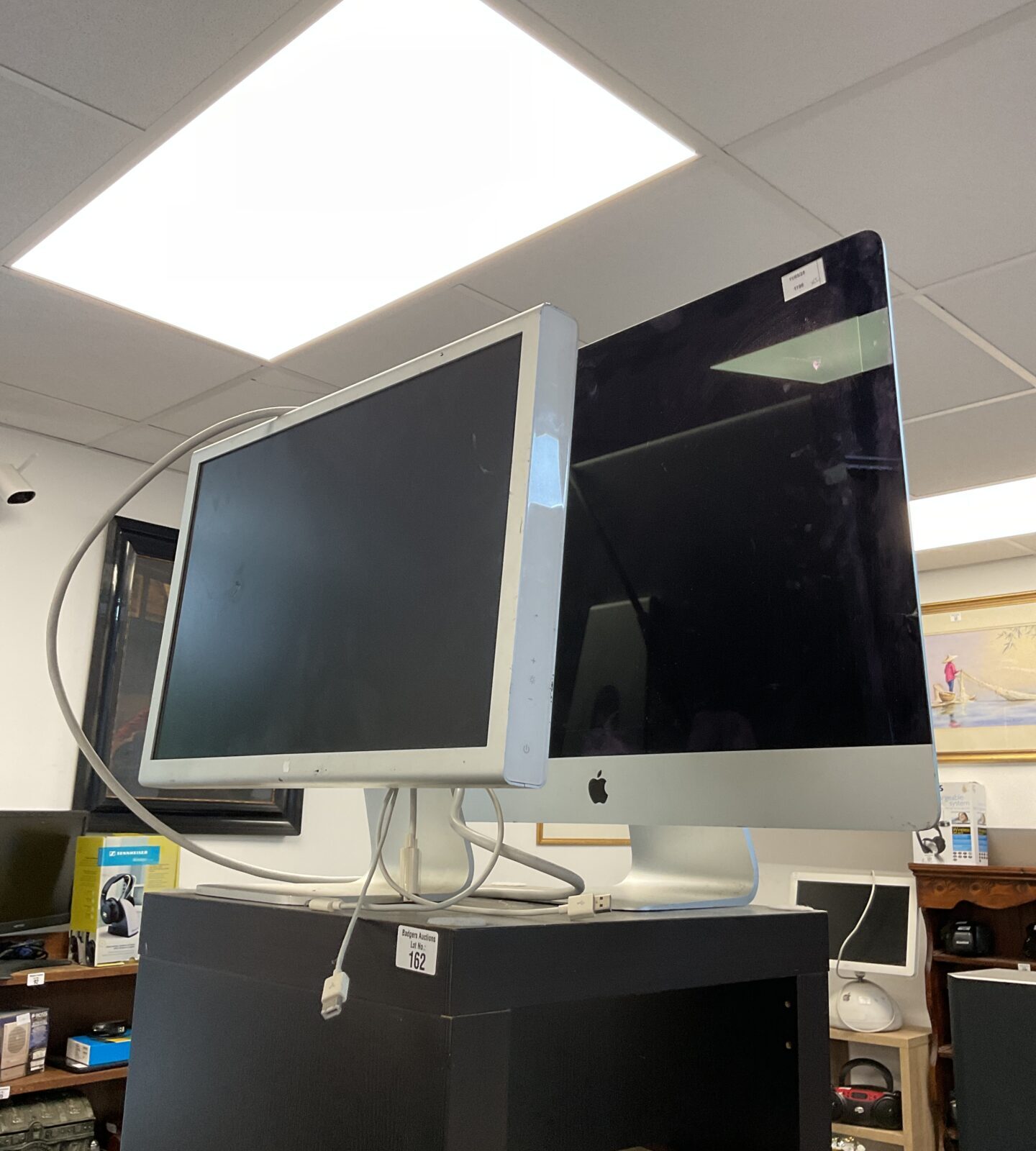Apple imac computer & Cinema Display monitor