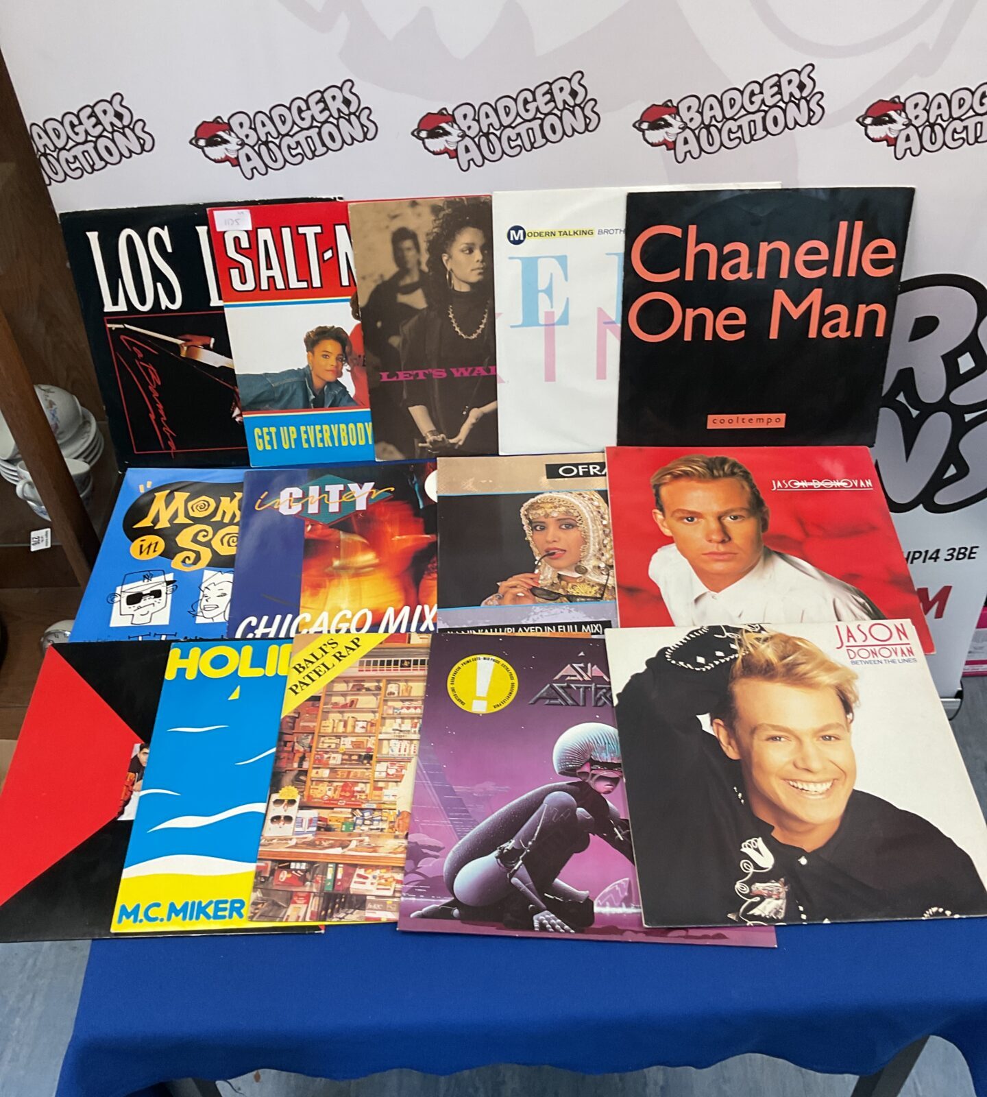 Selection of 12” vinyl records inc salt n pepper