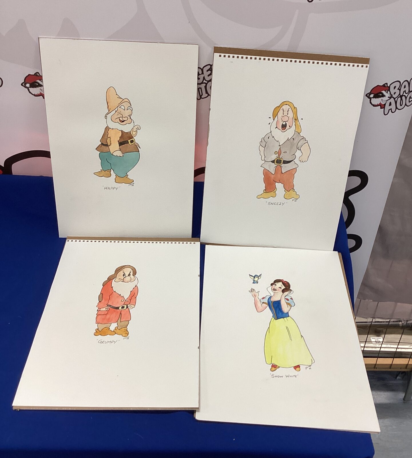Selection of Walt Disney Drawings
