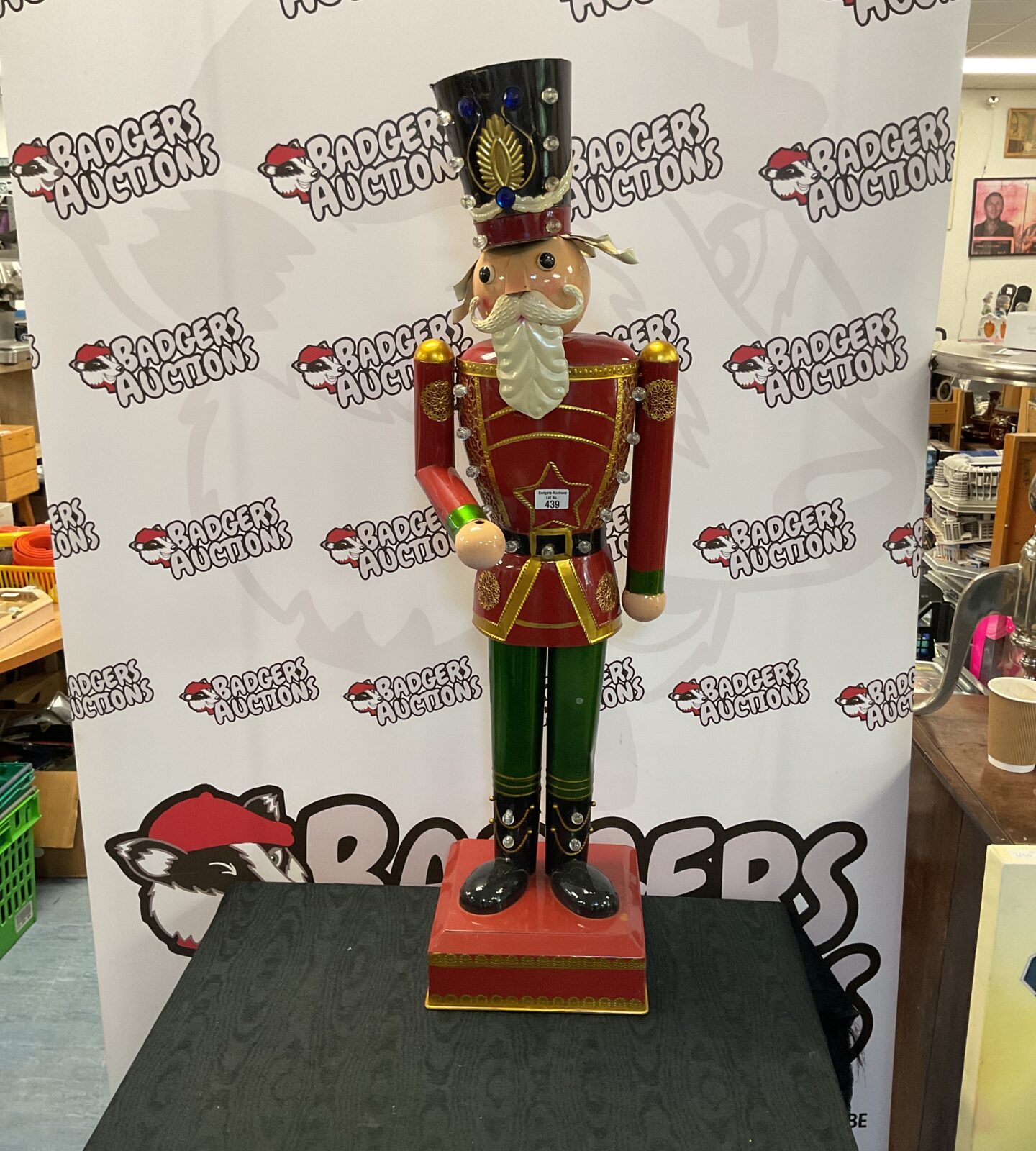 Large tin nutcracker