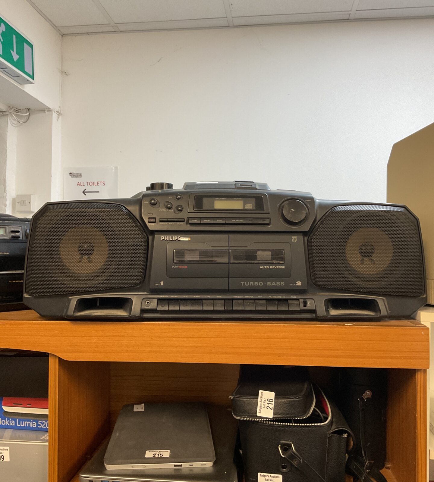 Philips super bass cd cassette boombox