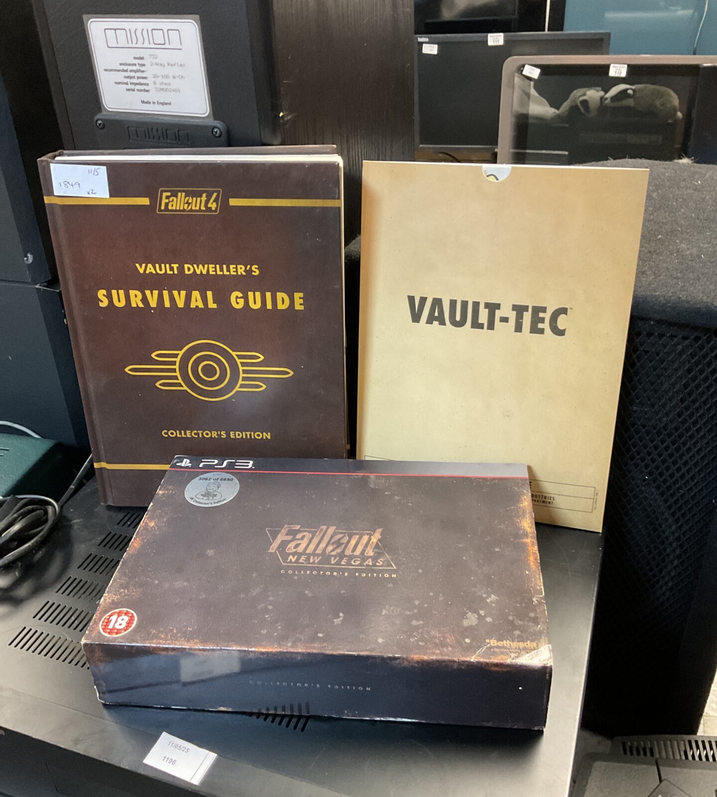 Fallout new vegas sony PlayStation 3 collectors edition