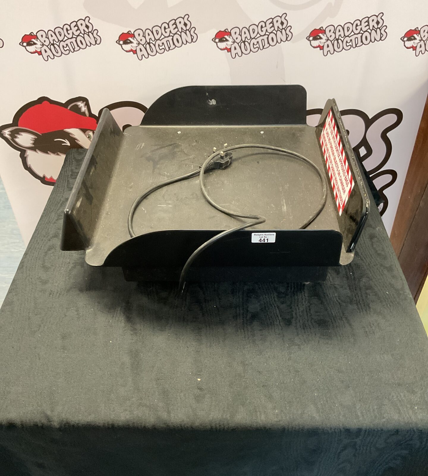 Cooktek flashpak hot plate