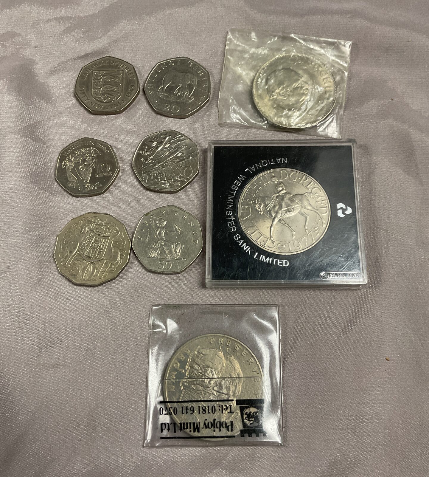 Collection of commemorative  coins