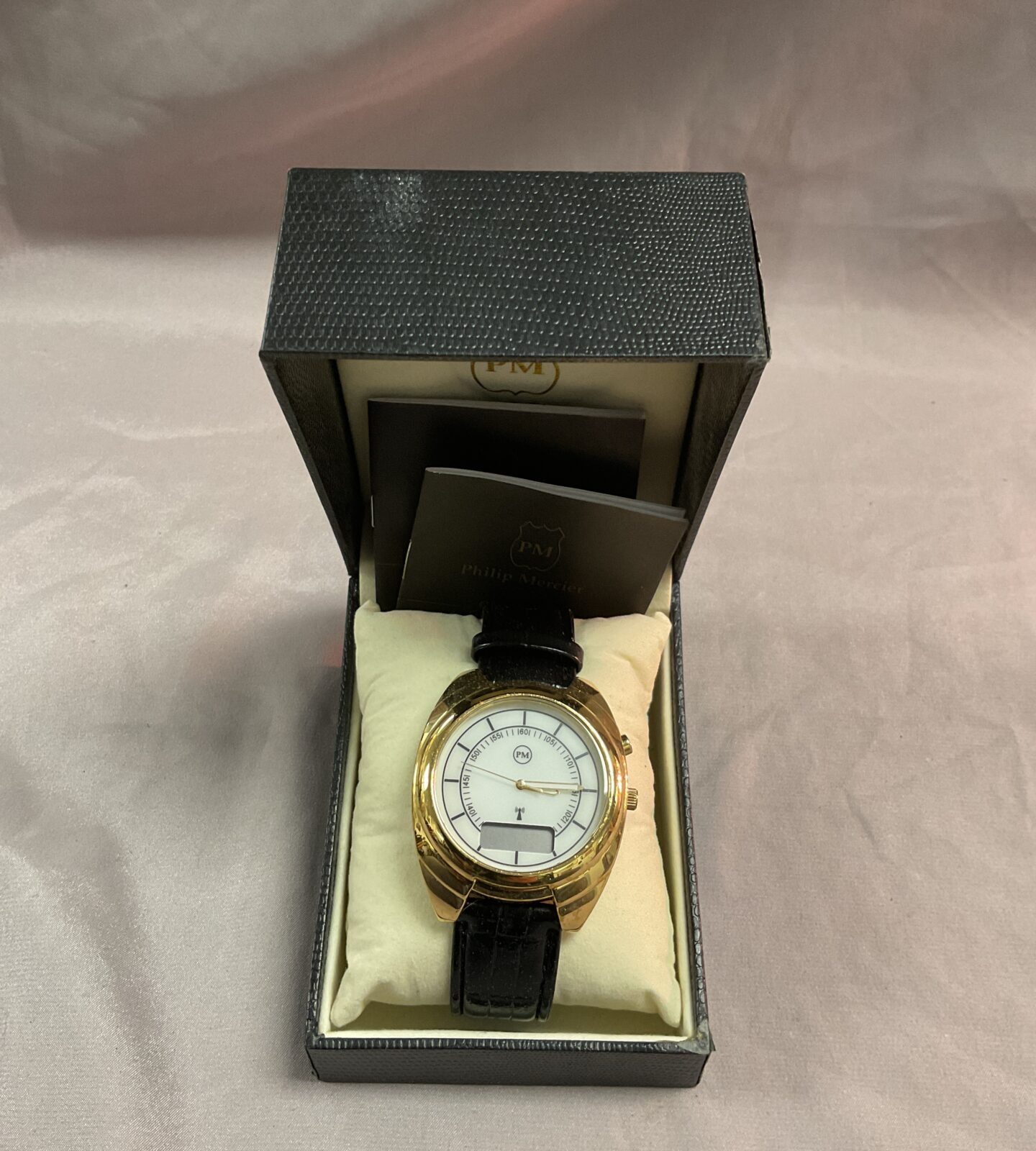Philip Mercier Quartz Gents Wristwatch With Box and Papers - Image 2