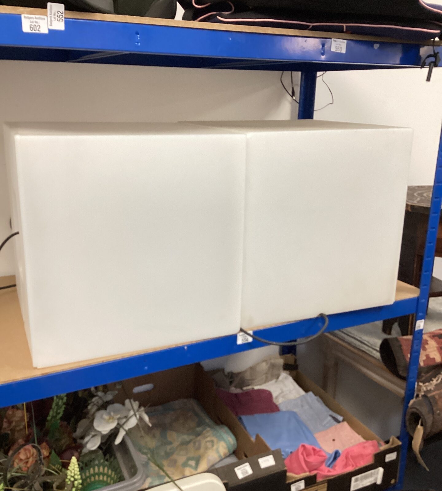 Two light boxes