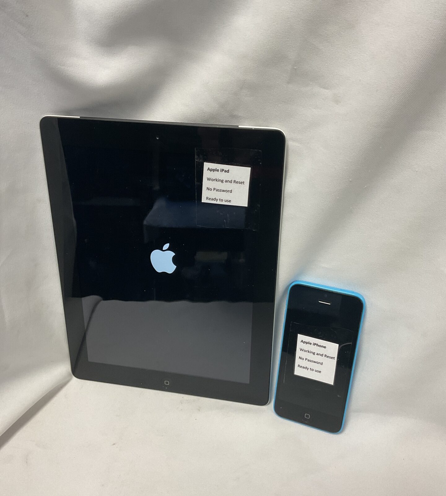 Apple ipad & apple iphone both reset & working