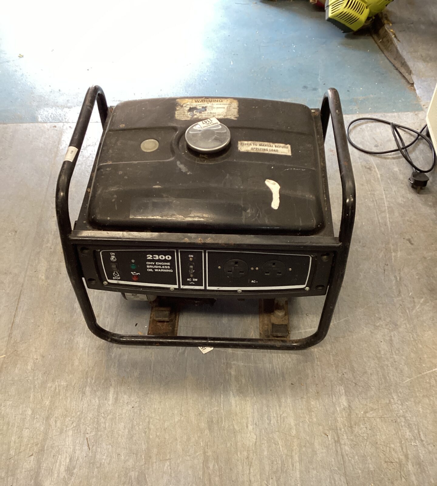 Petrol Generator sold as seen