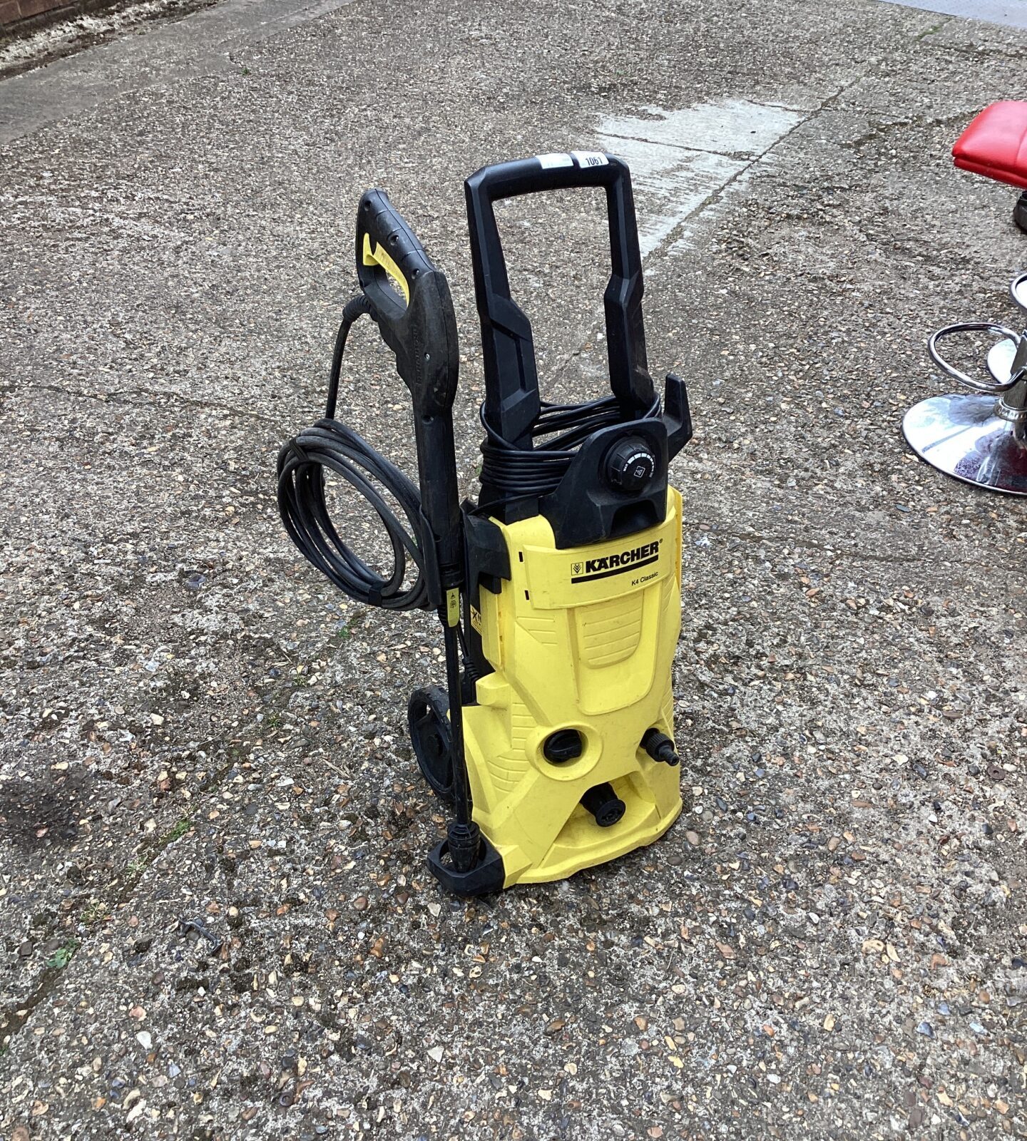 Karcher k4 pressure washer sold as seen