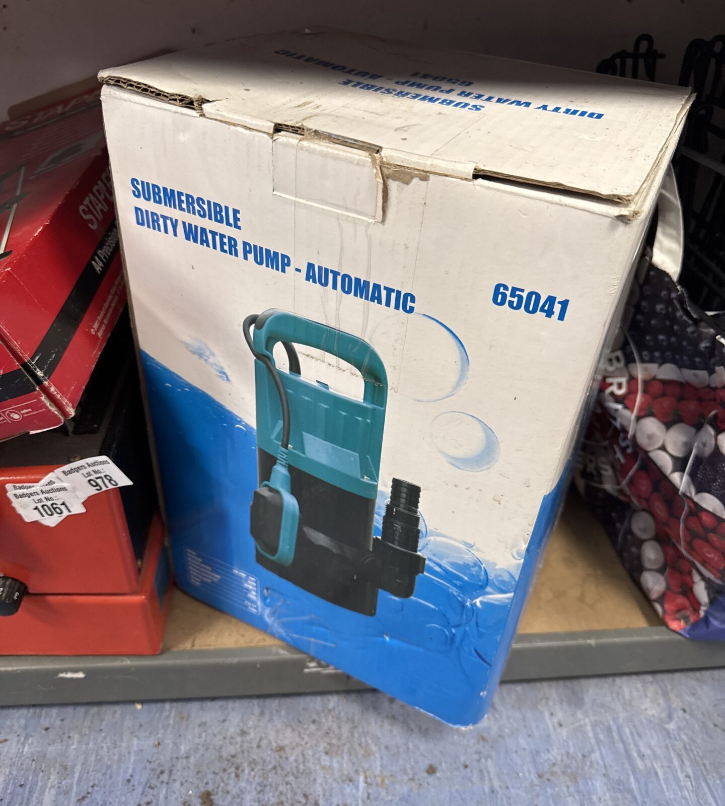 Submersible dirty water pump - untested
