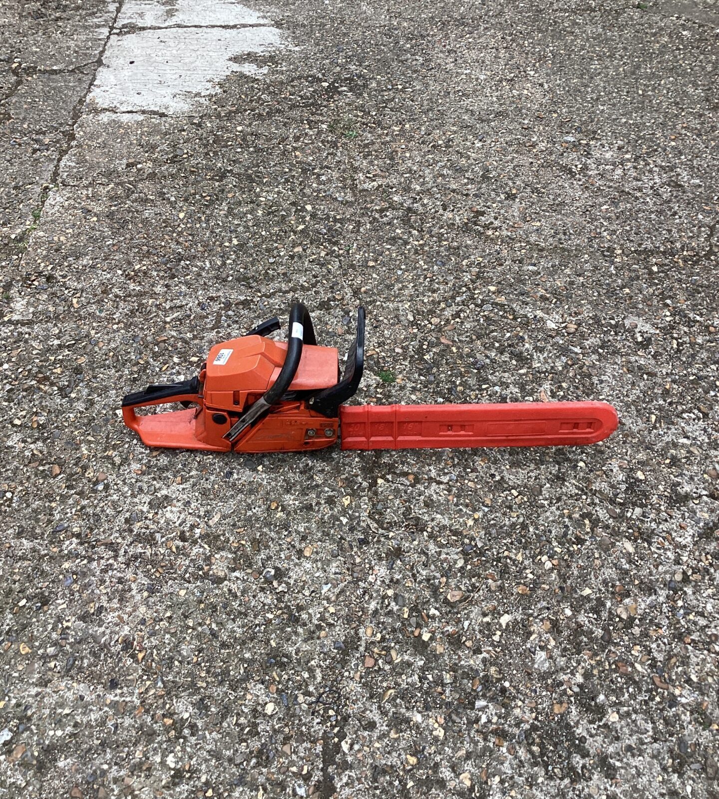Petrol Chainsaw sold as seen