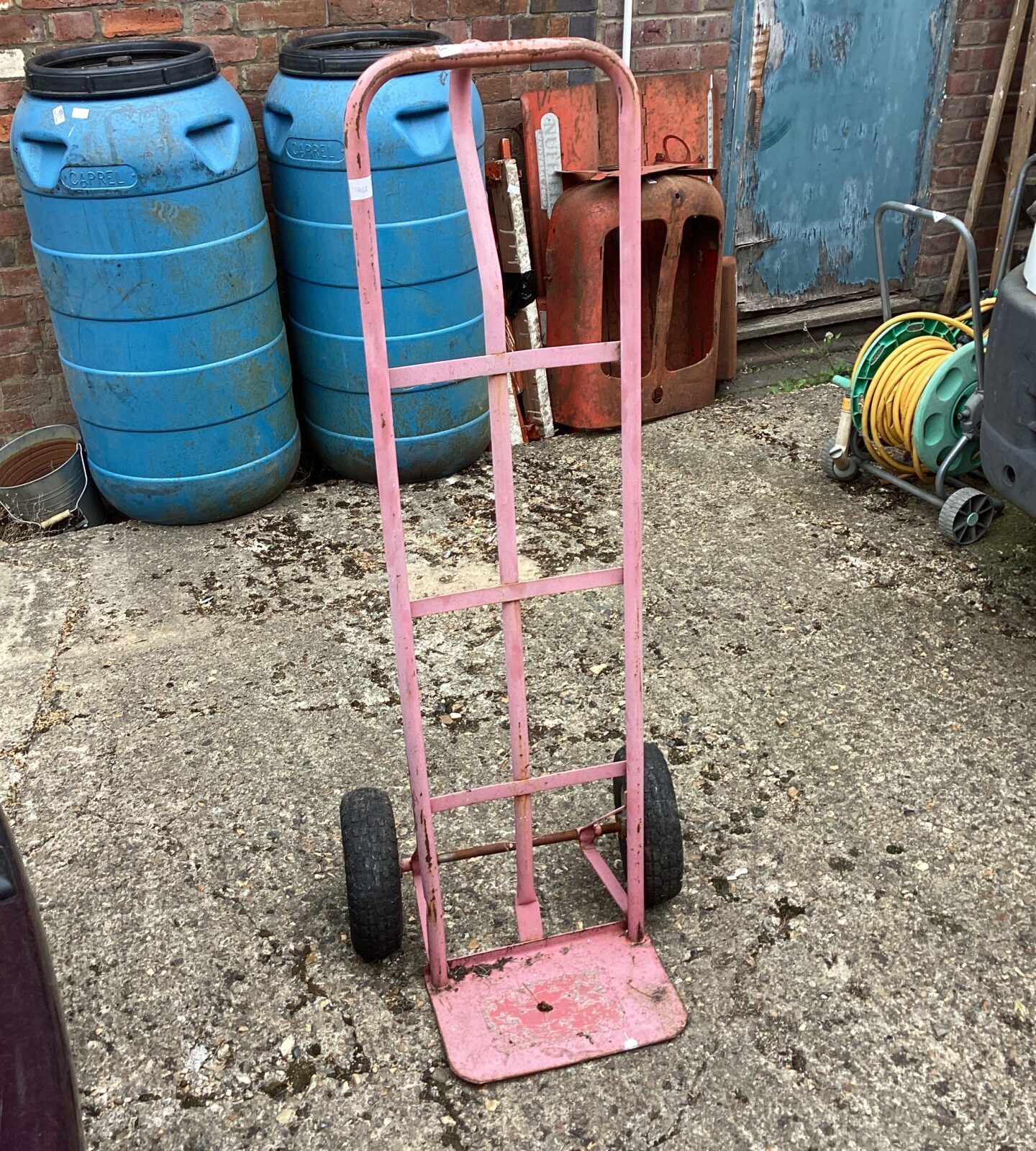 Metal Sack Barrow in need of repair