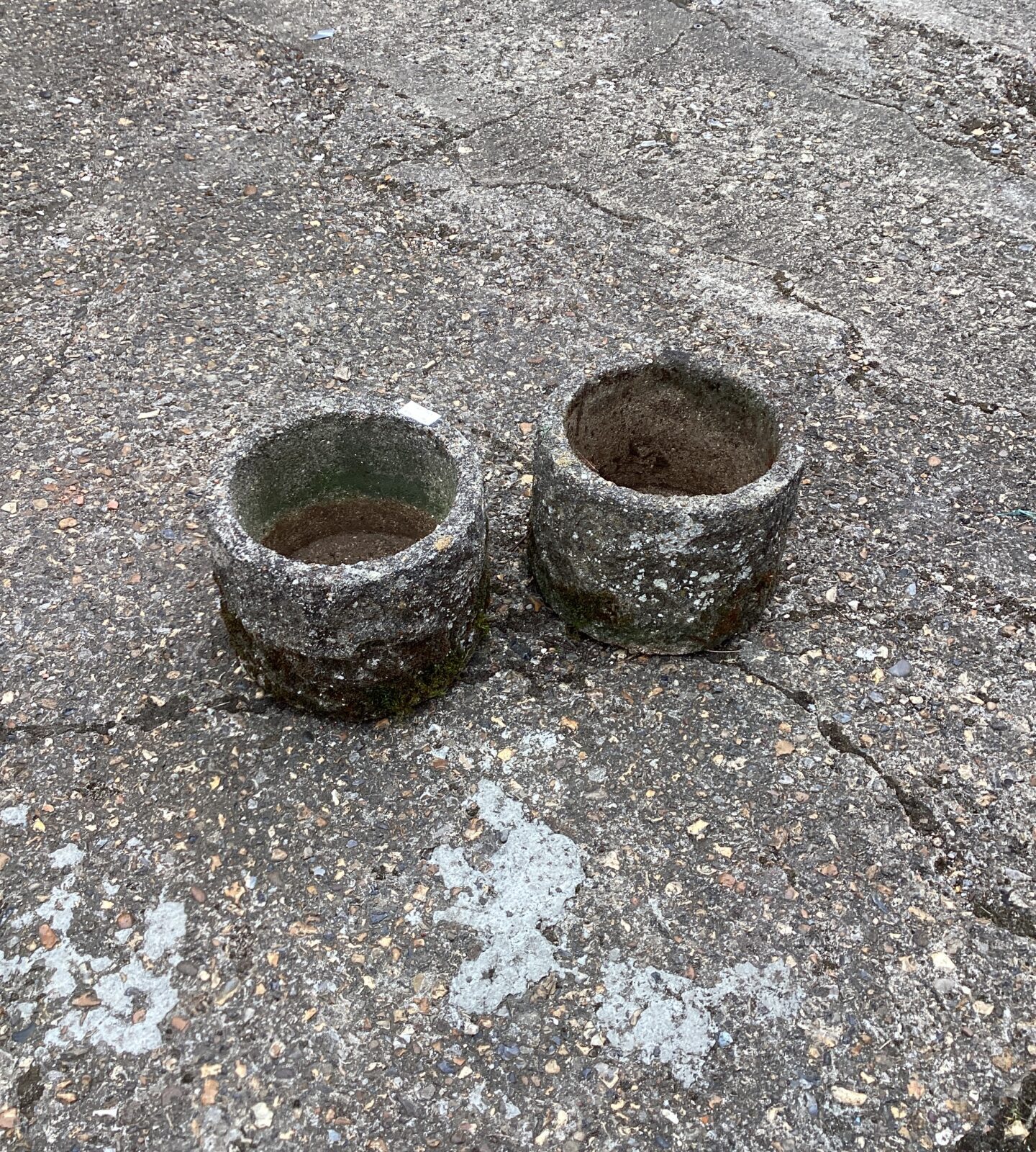 Two 10” garden planters