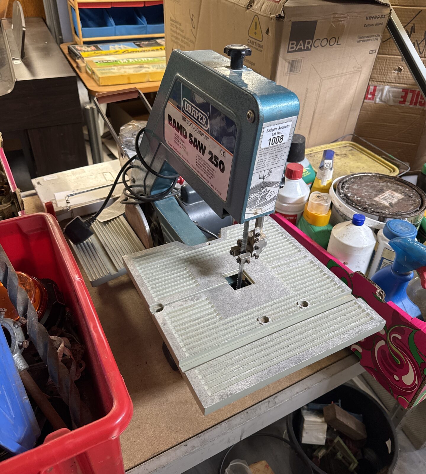 Draper band saw 250 - working
