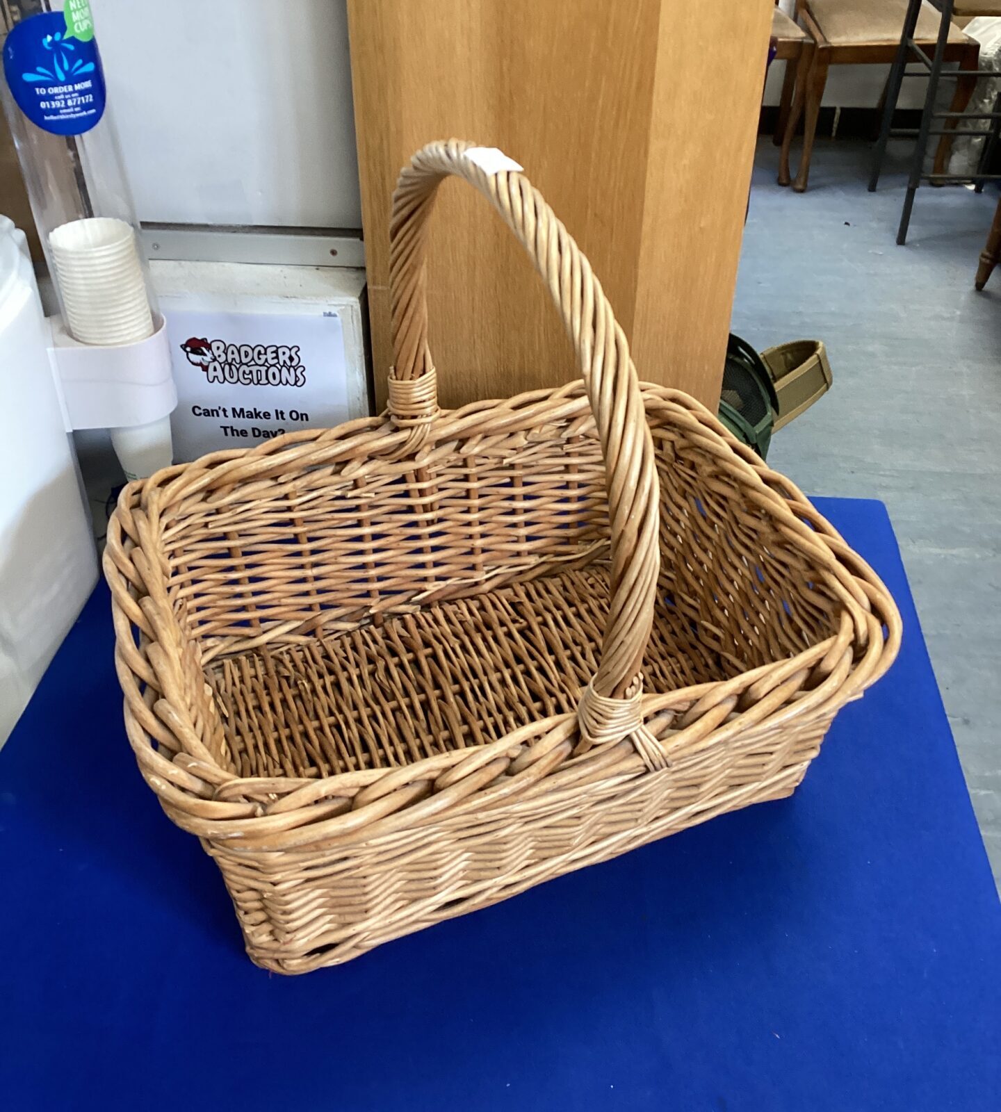 chunky wicker basket