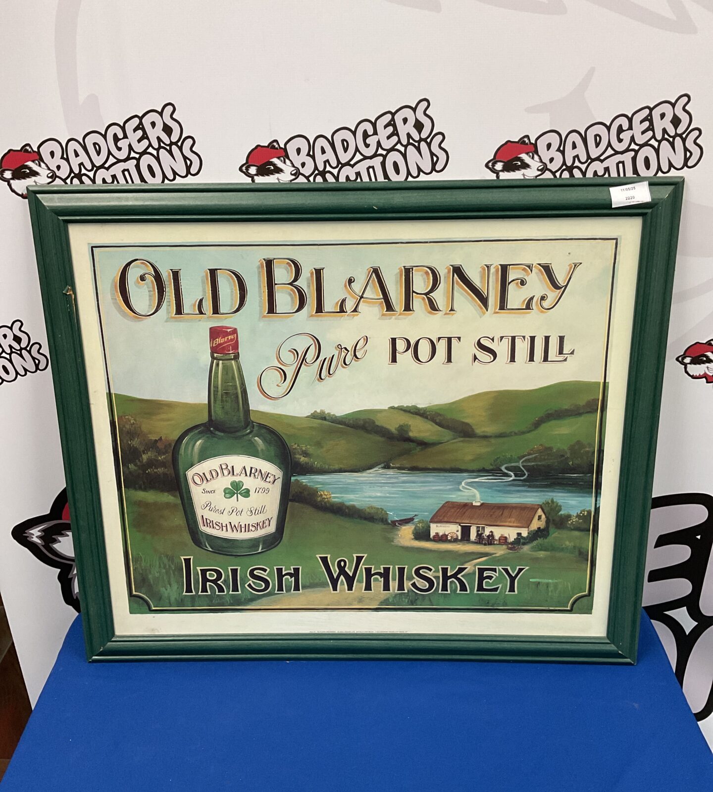 Old blarney Irish whiskey print