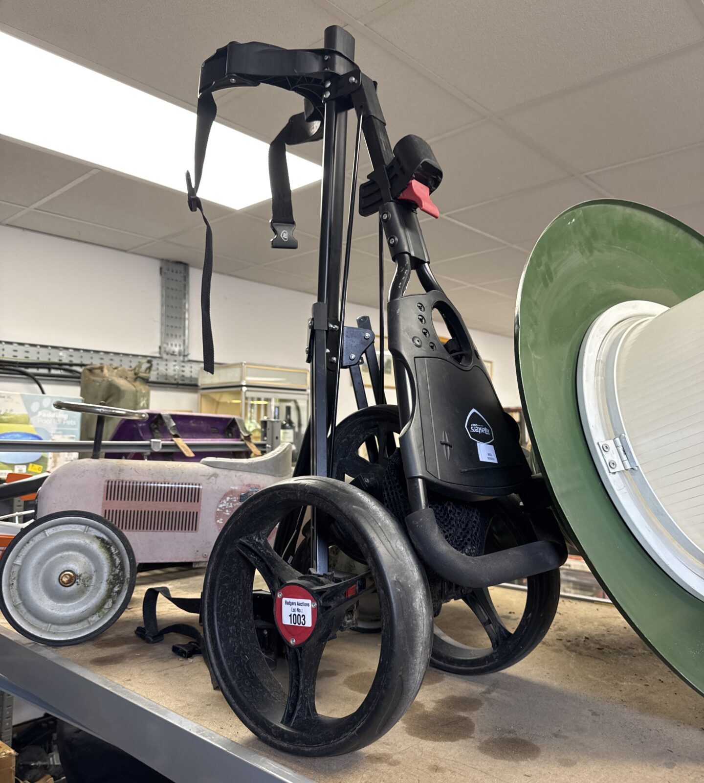 Masters golf folding golf trolley