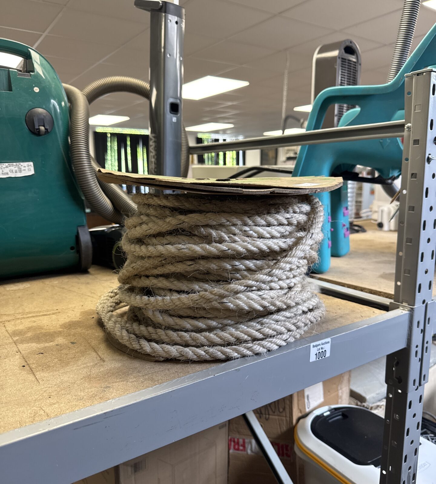 Reel of rope