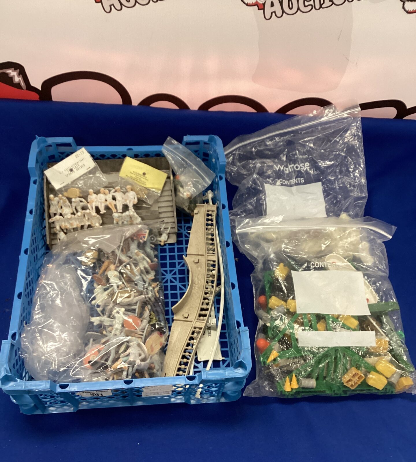 Vintage MRRC And Scalextrix trackside accessories