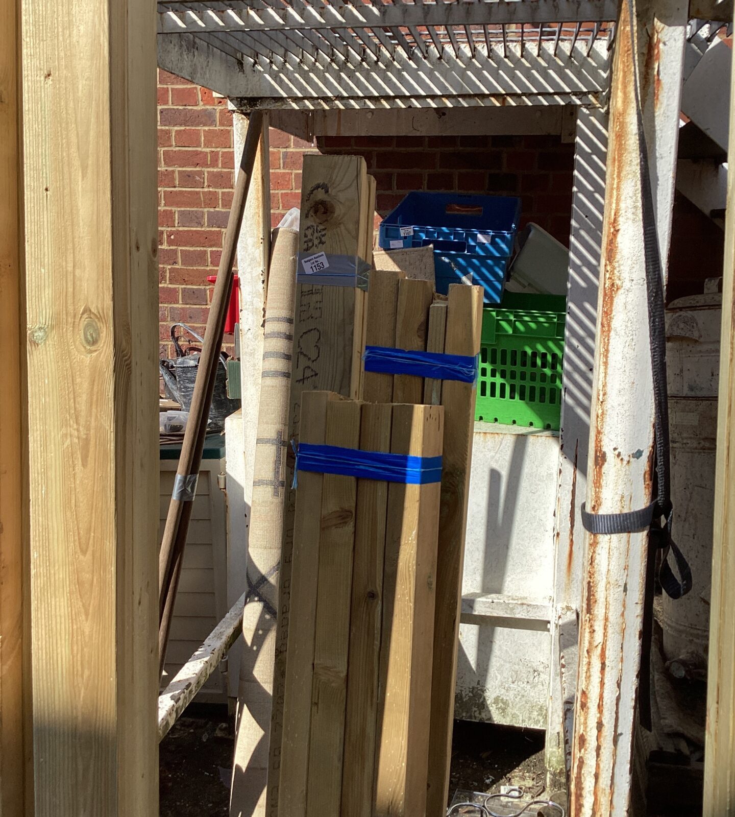 Three bundle of 4’6” timber