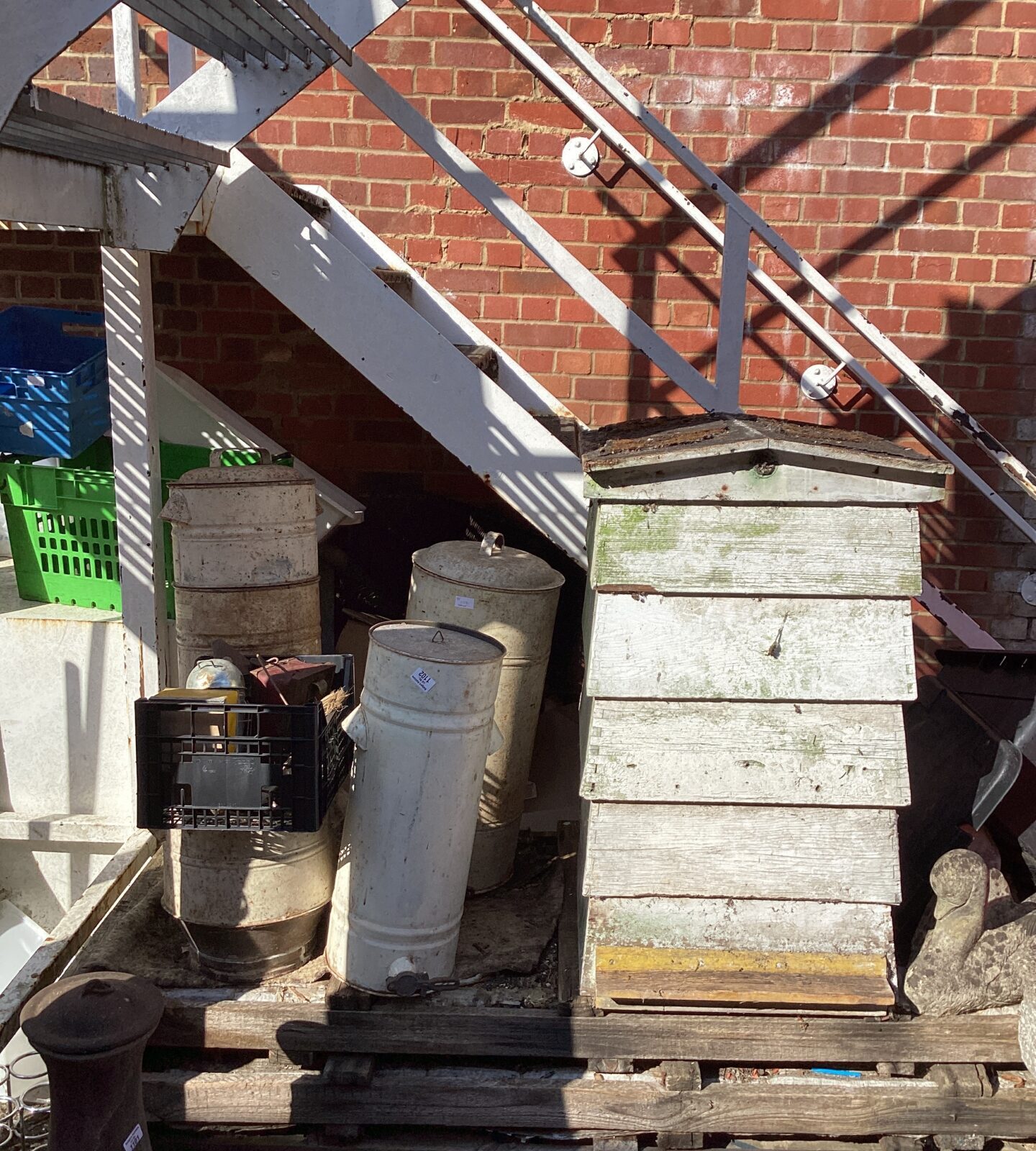 Bee hive and bee keeping equipment
