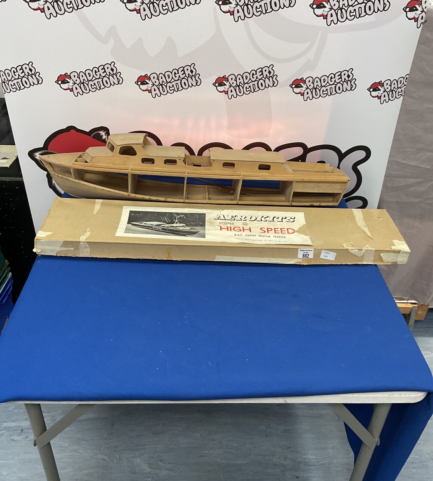 Part Built AerokitS Vosper High Speed RAFCrash Tender