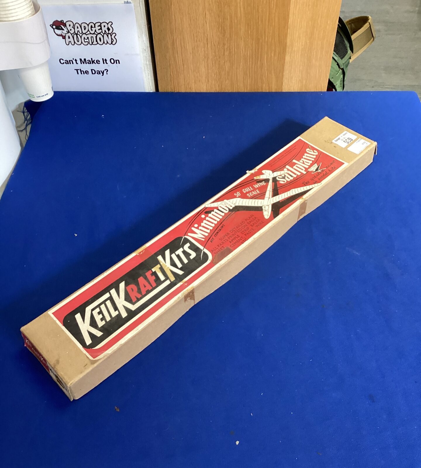 Keil kraft kits minimoa 50” gull wing scale sailplane