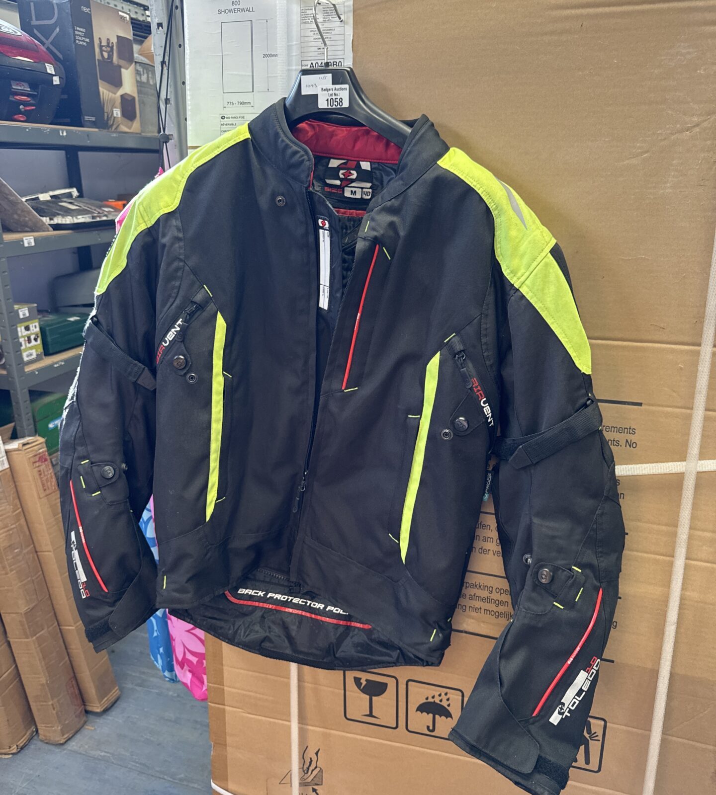 Oxford Toledo 1.0 motorcycle jacket size m 40