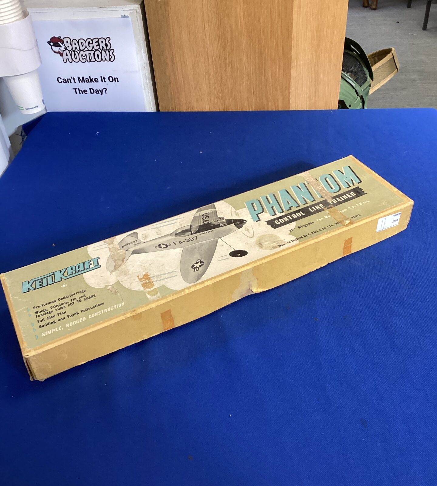 Keil kraft phantom control line trainer 21” wingspan