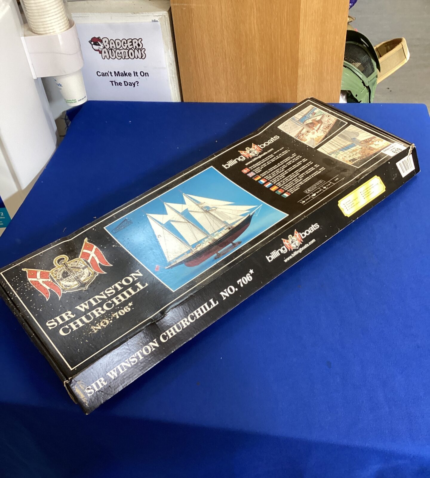 Billing boats Sir Winston Churchill No.706 model kit