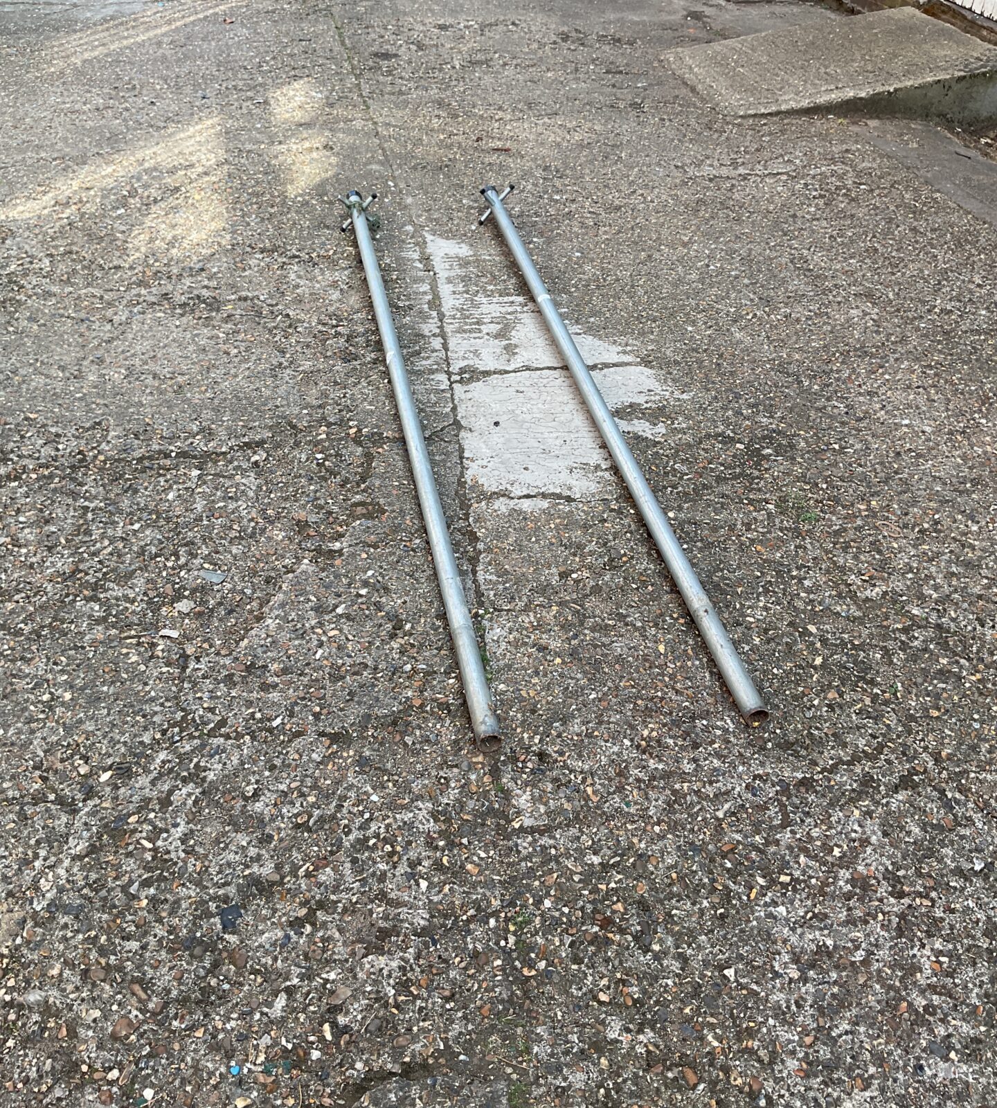 Clothes line poles