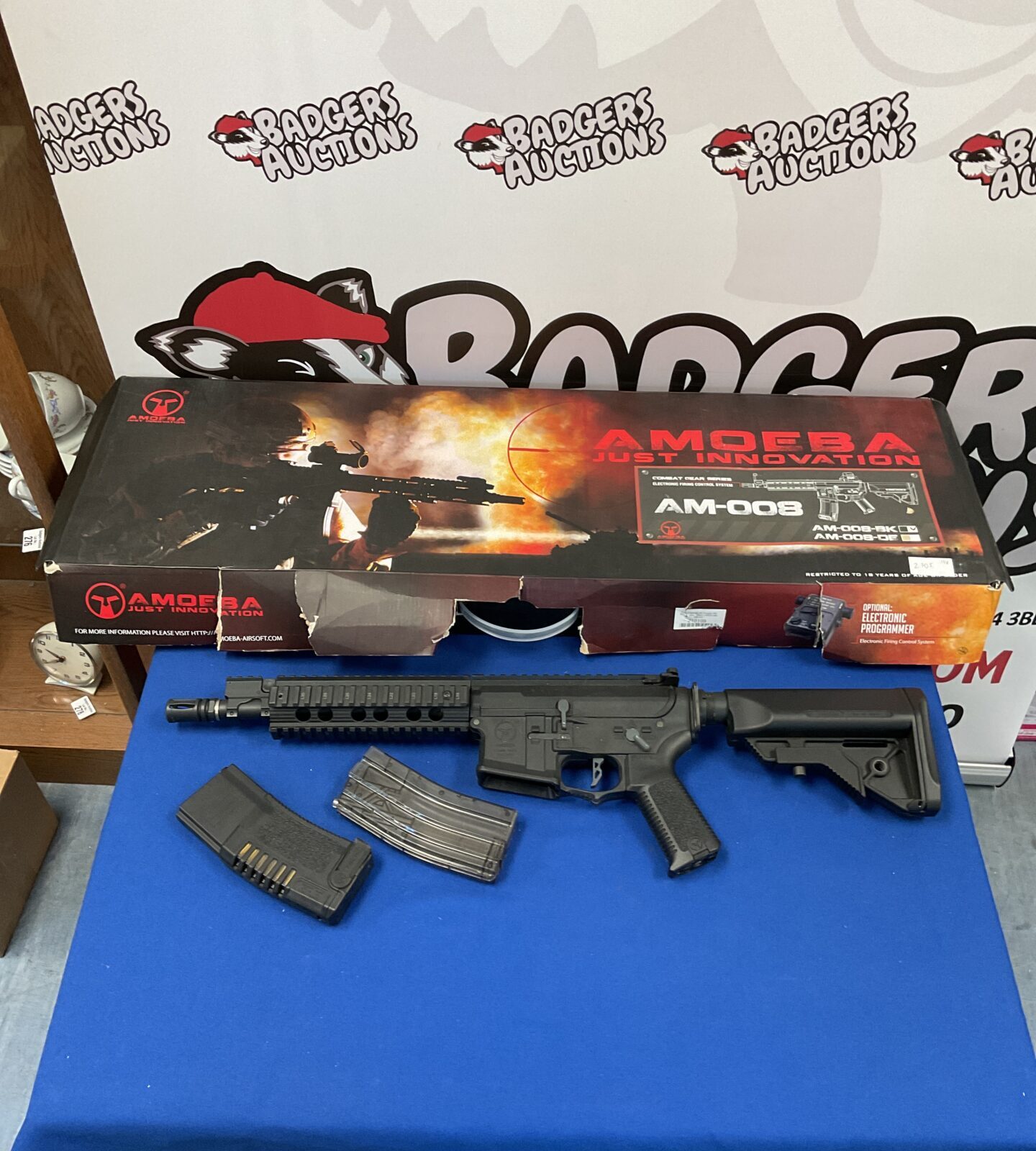 Amoeba am-008 electronic air soft rifle