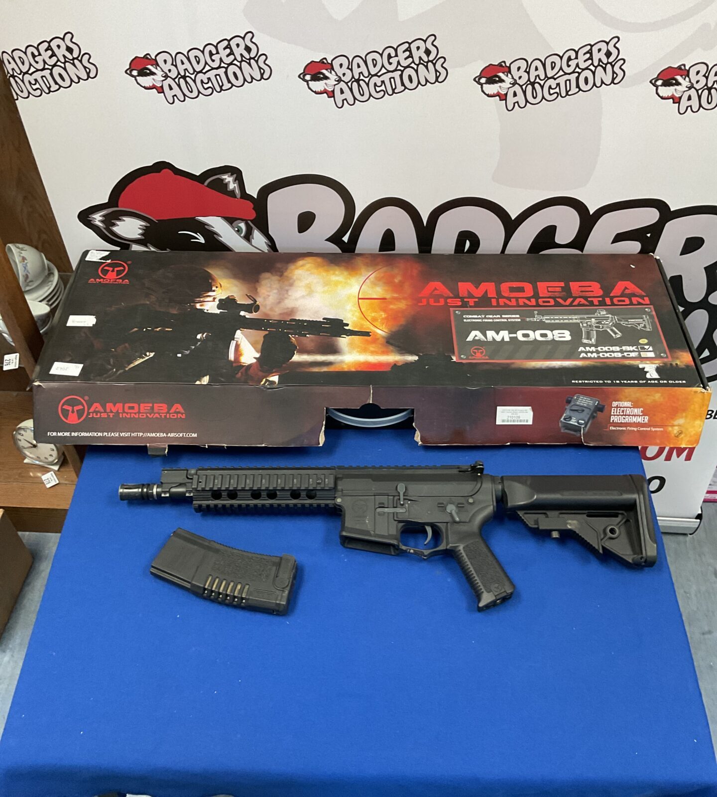 Amoeba am-008 electronic air soft rifle