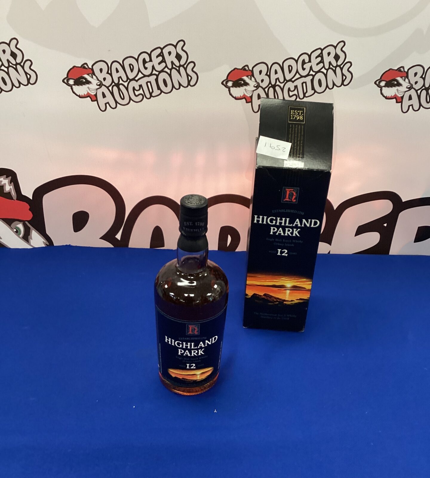 Bottle Highland Park 12 year old single malt whisky