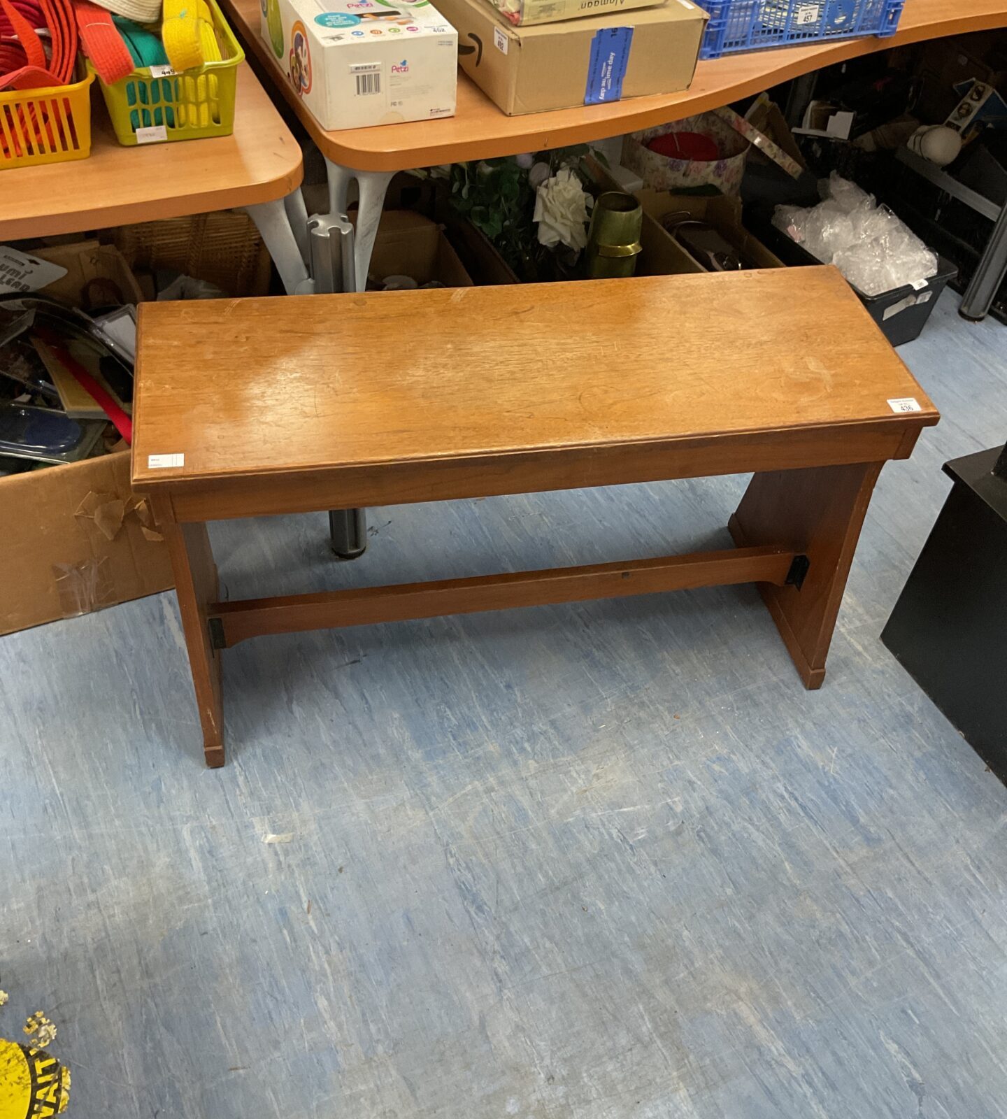 Vintage music bench