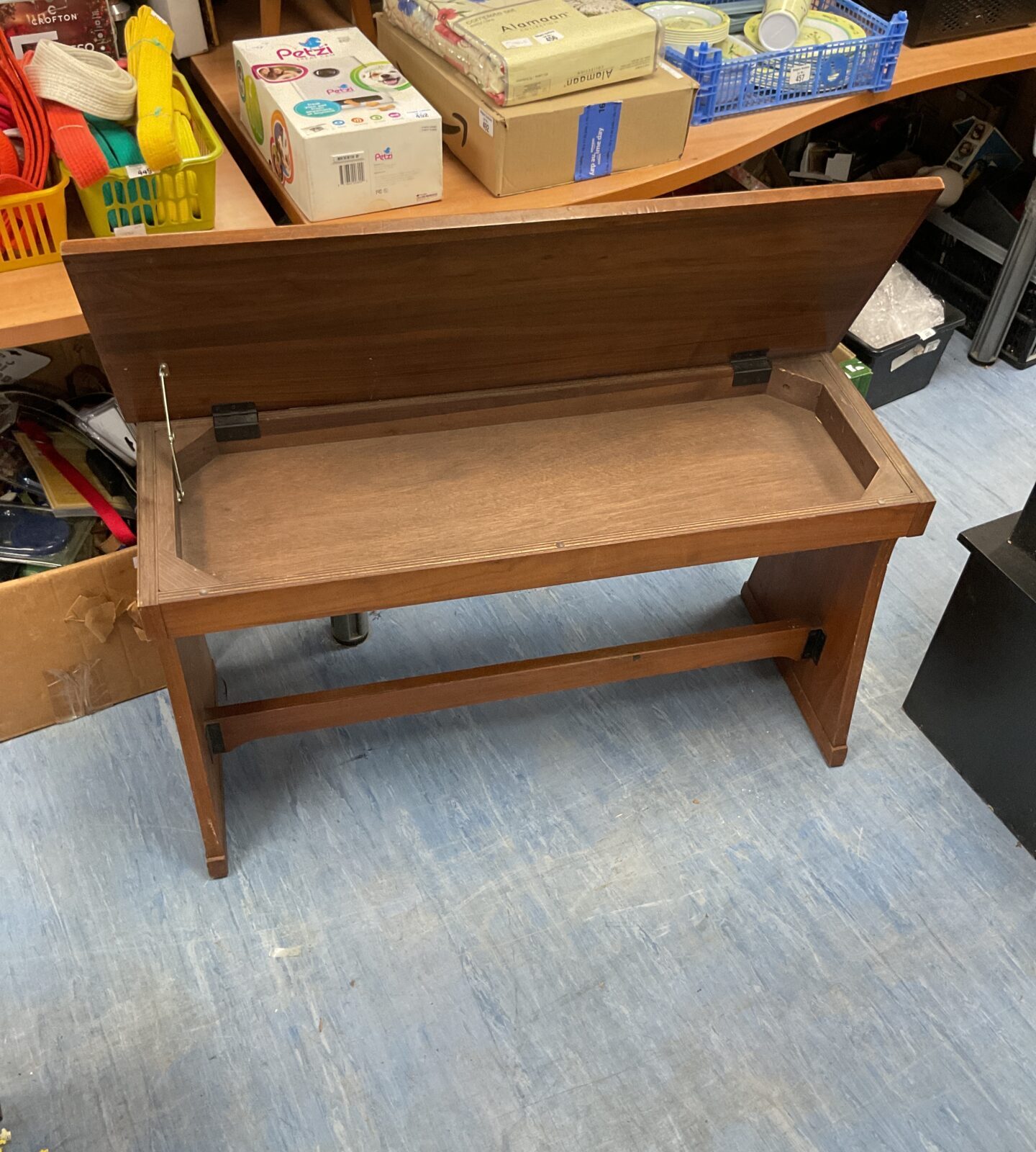 Vintage music bench - Image 2