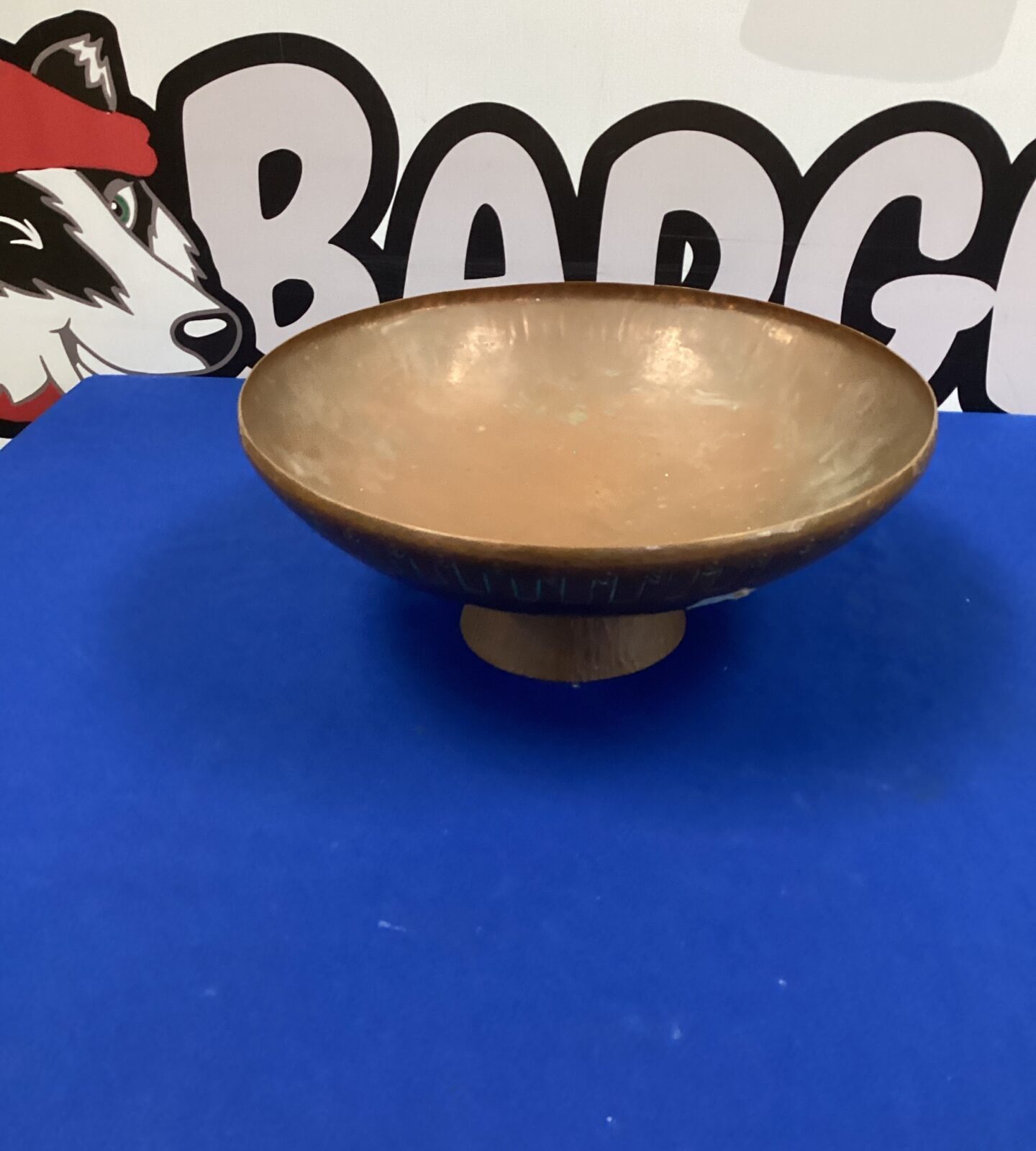 Copper Fruit Bowl