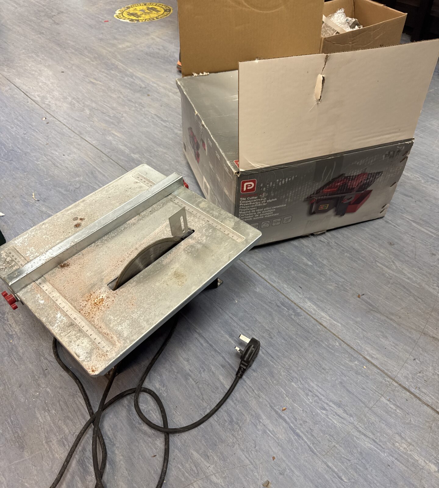 Pro performance ptc450e electric tile cutter