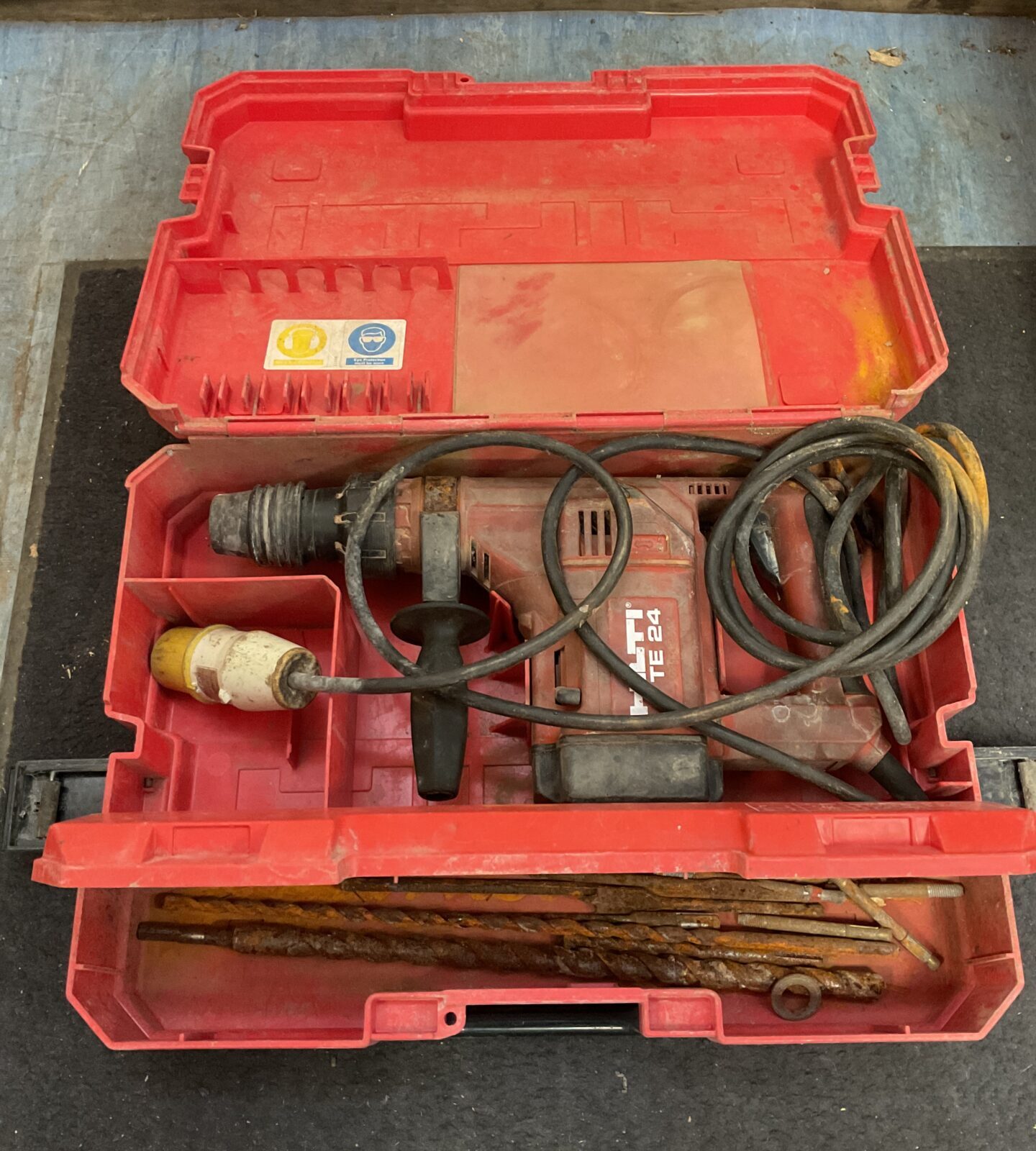 Hilti TEc24 Hammer Drill 110v Untested