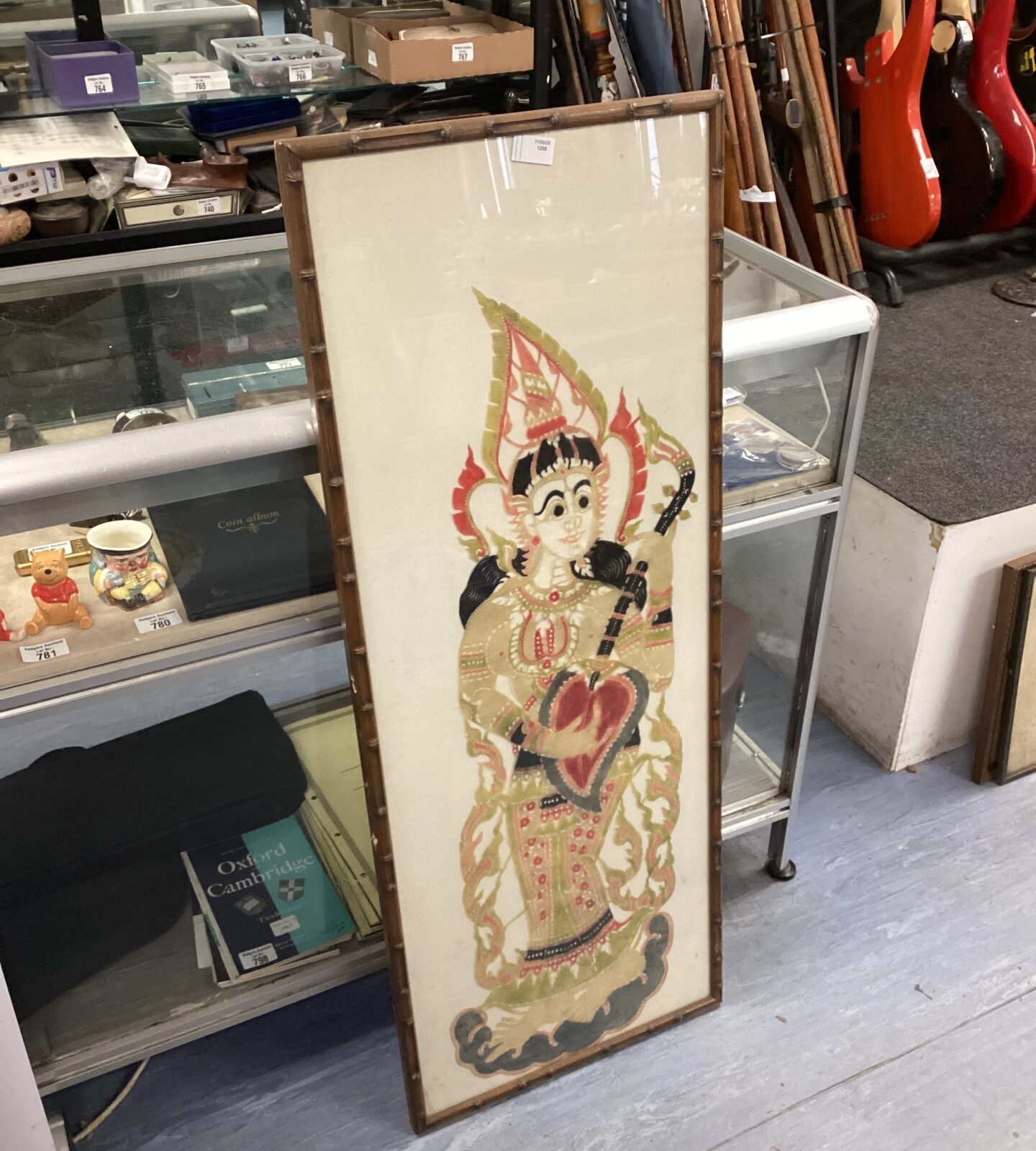 Indonesian goddess velum artwork