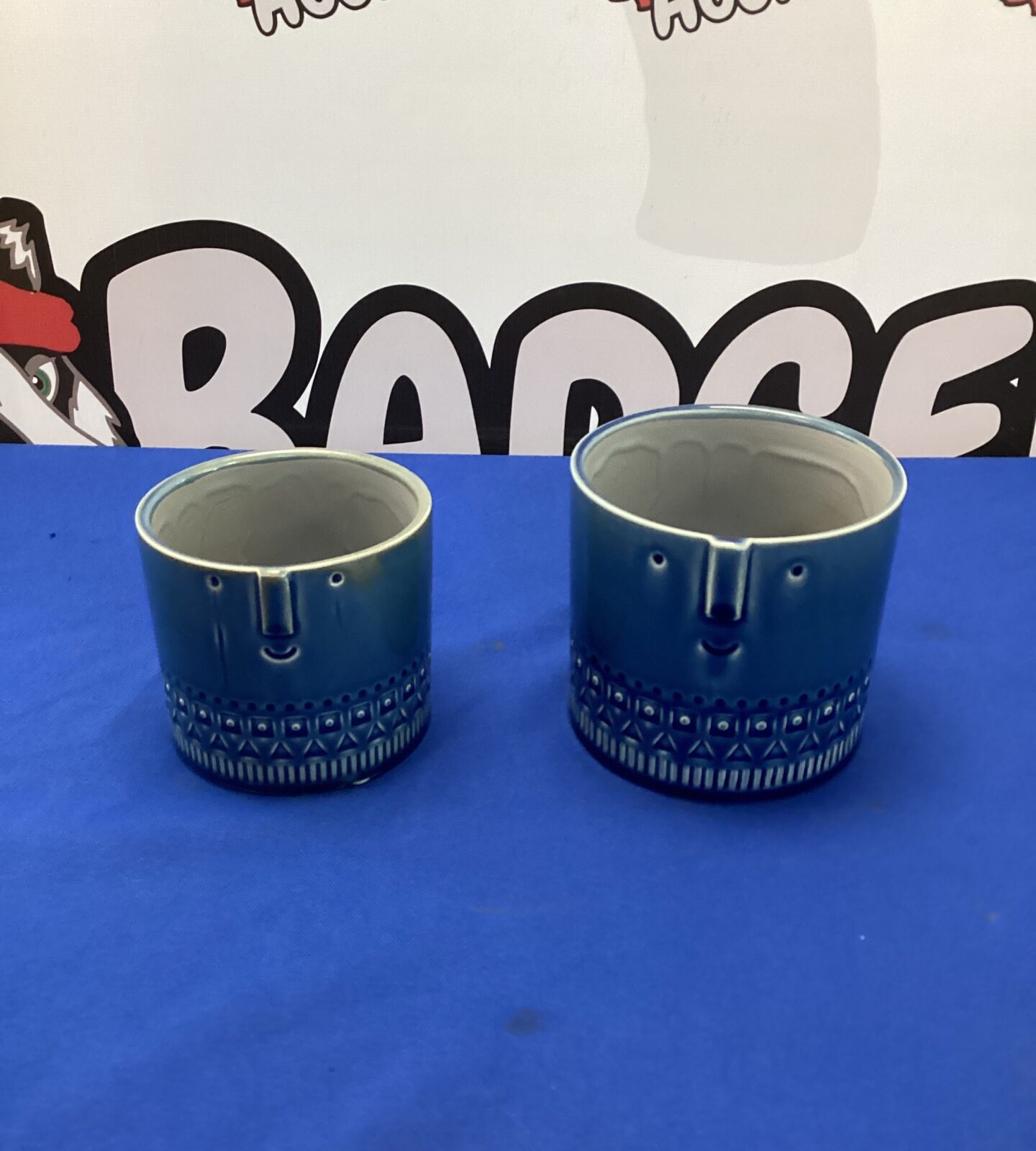 Two Gisela Graham Flower pots